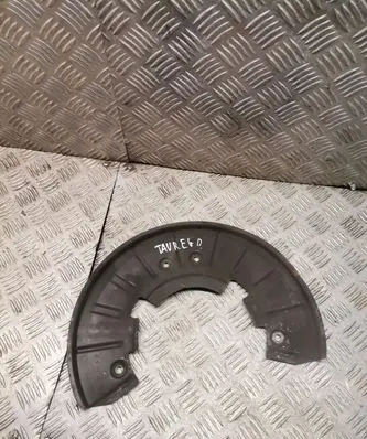 Volkswagen Touareg I Front brake disc dust cover plate 