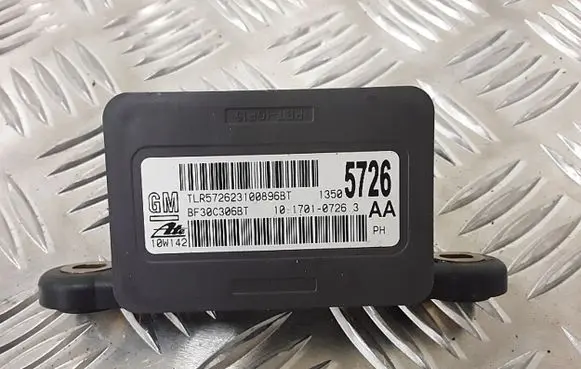Opel Astra J ESP acceleration yaw rate sensor 13505726