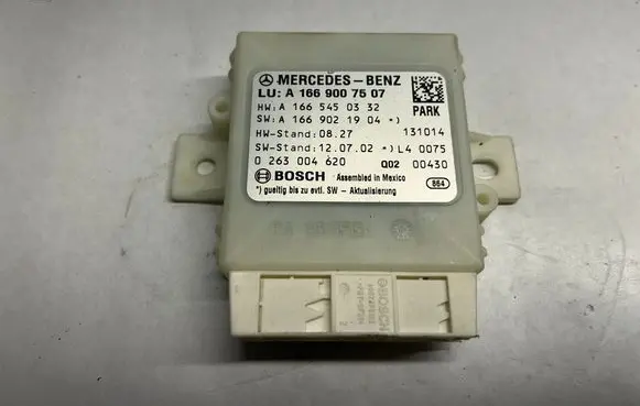 Mercedes-Benz GL X166 Parking PDC control unit/module A1669007507 A1665450332
