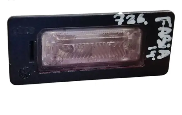 Skoda Fabia Mk2 (5J) Number plate light 8T0943021