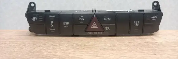 Mercedes-Benz ML W164 Multifunctional control switch/knob A1648700751 03754778