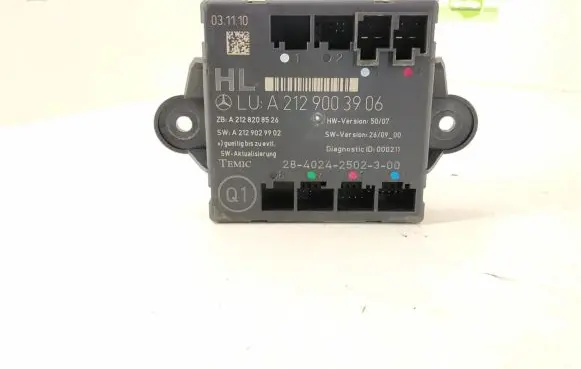Mercedes-Benz E W212 Door control unit/module DALISID3144 2129003906 2129001227