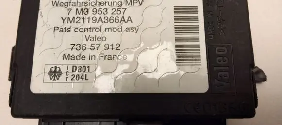 Volkswagen Sharan Immobilizer control unit/module 7M3953257