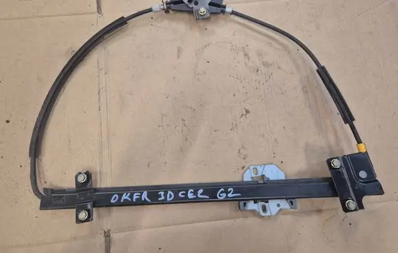 Volkswagen Jetta II Front door manual window regulator 191837402B Ce2