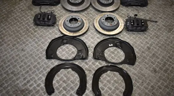 Porsche Cayenne (9Y0 9Y3) Brake discs and calipers set 