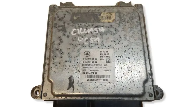 Mercedes-Benz C W205 Engine control unit/module ECU A6519000603 A6519012002 28449850