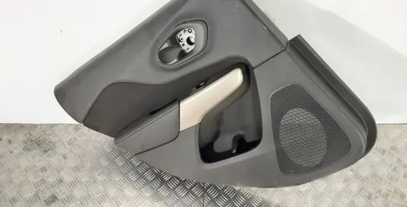 Rear door card panel trim