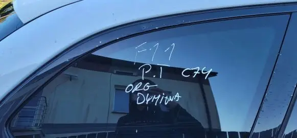 BMW 5 F10 F11 Rear windscreen/windshield window 