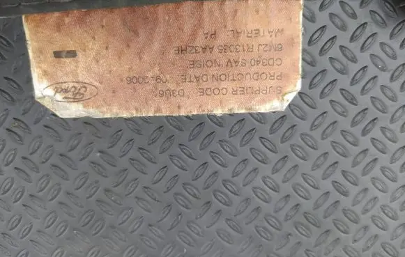 Ford S-MAX Trunk/boot floor carpet liner 6M2J-R13065-AA
