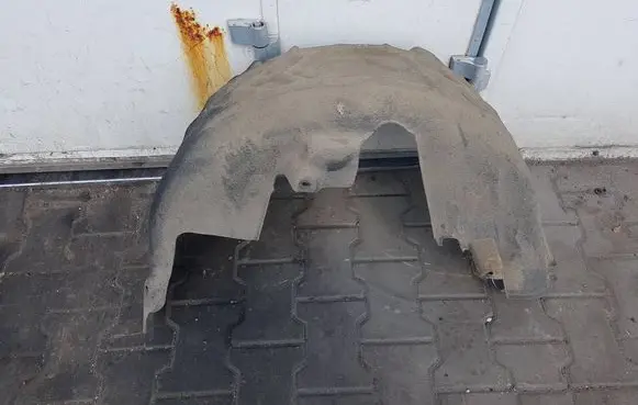 Volkswagen PASSAT B8 Rear arch fender liner splash guards 