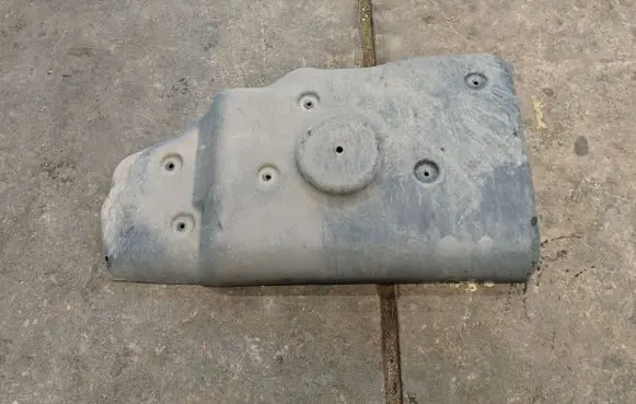 Mercedes-Benz ML W166 Fuel tank bottom protection A1666190538