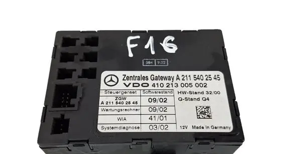 Mercedes-Benz E W211 Gateway control module A2115402545