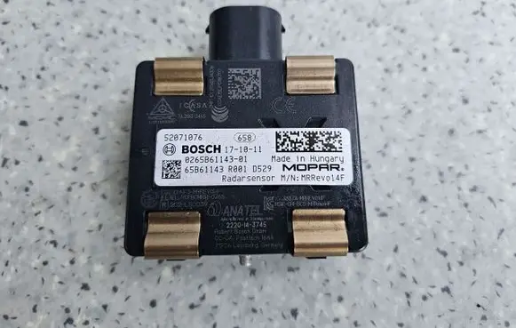 Fiat 500X Distronic sensor radar 