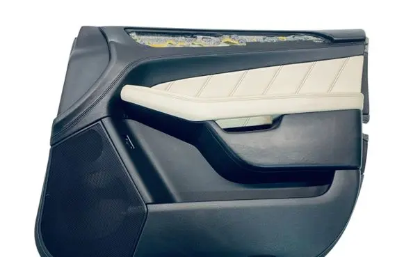 Front door card panel trim