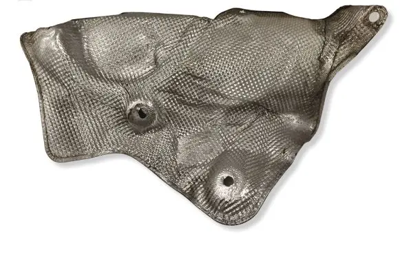 Porsche Cayenne (9Y0 9Y3) Heat shield in engine bay 4M1825644E