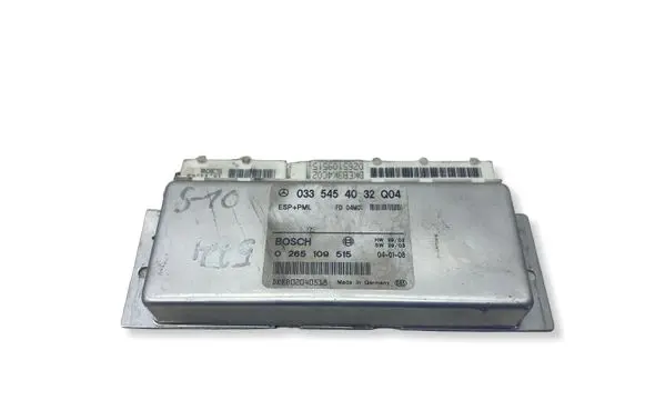 Mercedes-Benz E W211 ESP (stability system) control unit 0335454032