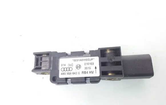 Audi A6 S6 C5 4B Airbag deployment crash/impact sensor 4B0959643C