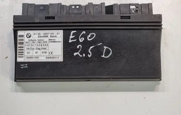 BMW 5 E60 E61 Comfort/convenience module 6135695714001 5WK49111