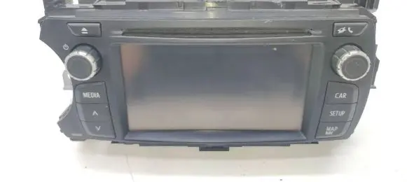 Toyota Yaris Navigation unit CD/DVD player 861400D050