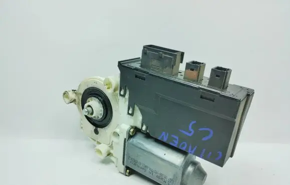 Citroen C8 Front door window regulator motor 9648484980