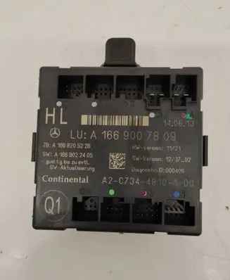 Mercedes-Benz GL X166 Door control unit/module A1669007809 A1669022405 A1668205226