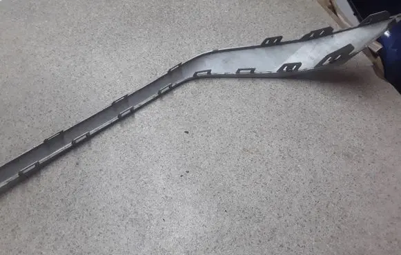 Volkswagen T-Cross Front bumper splitter molding 2GM806333