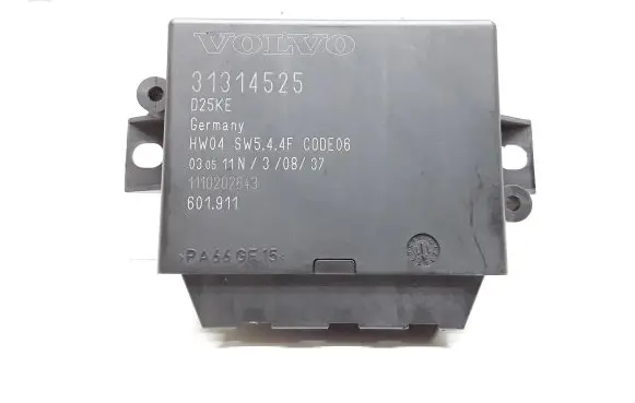 Volvo S60 Parking PDC control unit/module 31314525