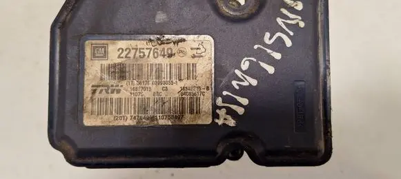 Opel Insignia A ABS Pump 22757649 16817015 16312215B