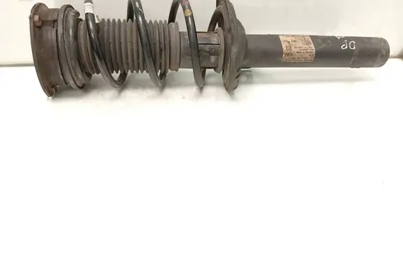 Front shock absorber with coil spring