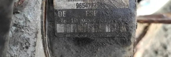 Peugeot 1007 ABS Pump 9654777560