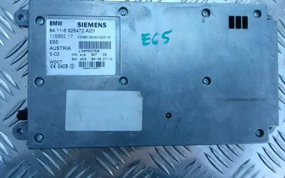 BMW 7 E65 E66 Phone control unit/module 6926472 11585217 S30880S8050