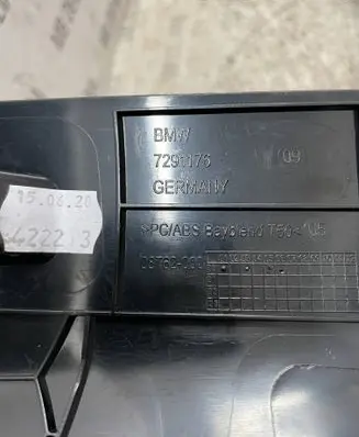 BMW 3 F30 F35 F31 (C) pillar trim 7291176 08762000