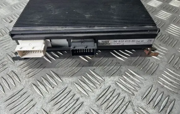 Peugeot 607 Sound amplifier 9631041580