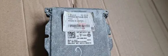 Audi A4 S4 B9 Headlight ballast module Xenon 7PP941572AB 7PP941572A W003T25075