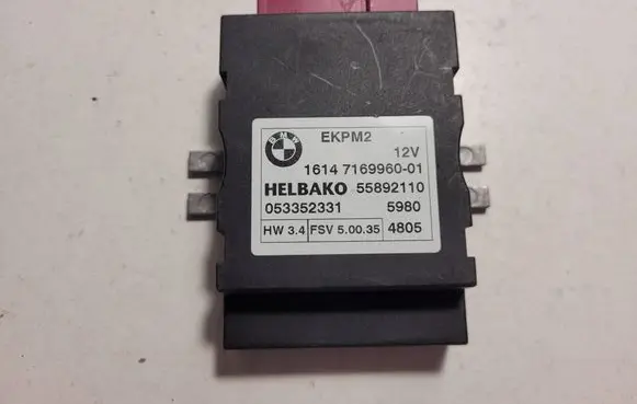 Fuel injection pump control unit/module