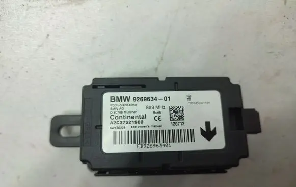 BMW 1 F20 F21 Alarm control unit/module 9269634