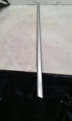 Volkswagen Sharan Door glass trim 7N0843470C
