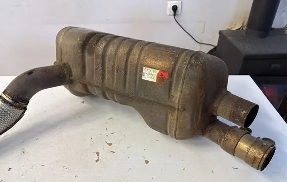 Porsche Cayman 981 Rear muffler/silencer tail pipe 