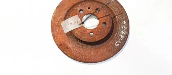 Peugeot 807 Rear brake disc neventiliuojamas