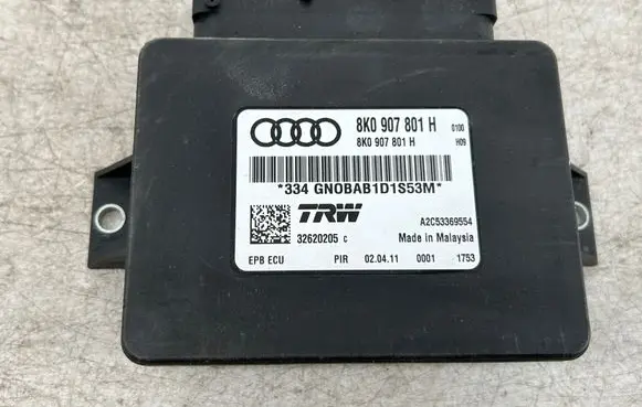 Audi A4 S4 B8 8K Hand brake control module 8K0907801H A2C53369554 32620205C
