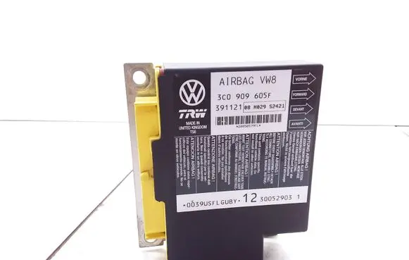 Volkswagen PASSAT B6 Airbag control unit/module 3C0909605F 391121