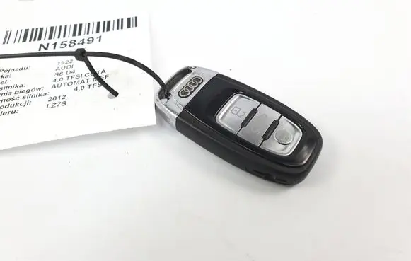 Audi A8 S8 D4 4H Ignition key/card 4H0959754AK