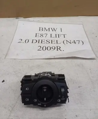 BMW 1 E81 E87 Light switch 6932794