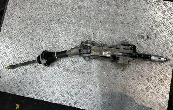 Steering wheel axle set