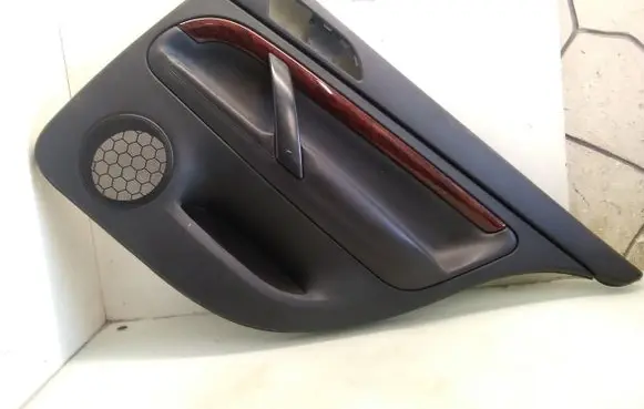 Rear door card panel trim