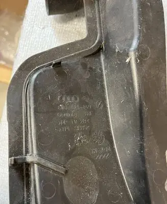 Audi A4 S4 B9 Fender end trim 8W0821169C