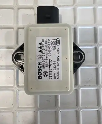 Audi A4 S4 B8 8K ESP acceleration yaw rate sensor 8R0907637B 7052033 0265005853
