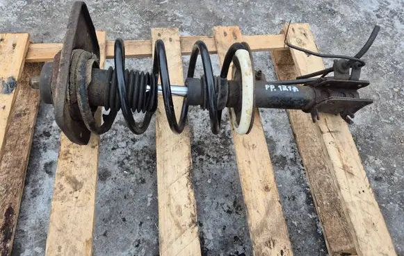 Citroen C8 Front shock absorber with coil spring 