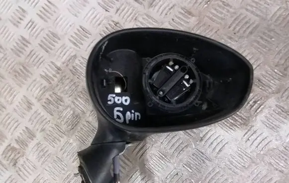 Fiat 500 Front door electric wing mirror 