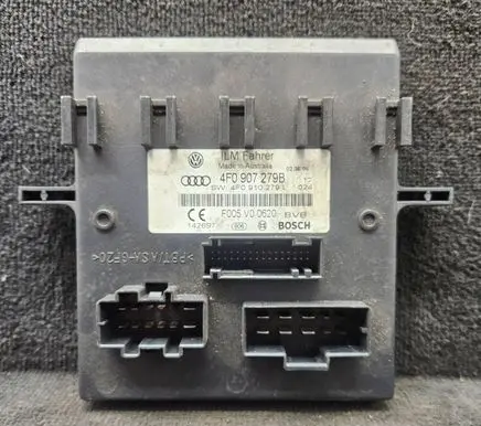 Audi A6 S6 C6 4F Comfort/convenience module 4F0907279B 4F0910279L F005V00620